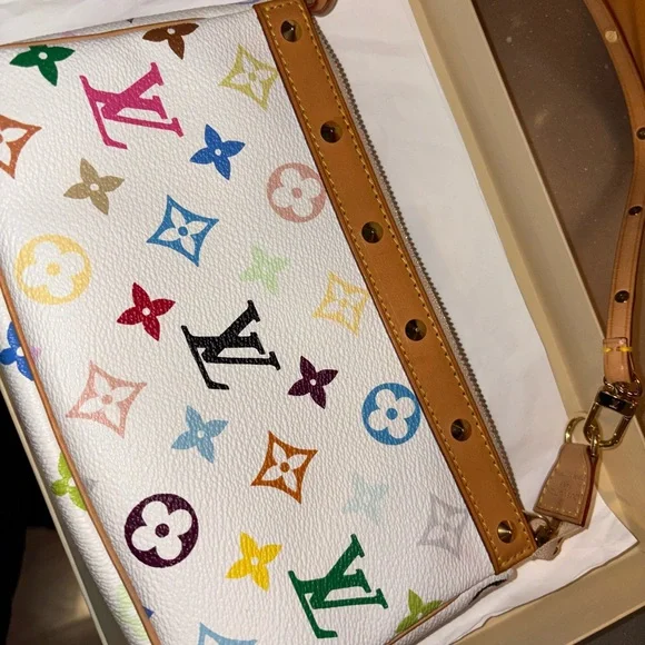 Louis Vuitton Multicolor Monogram Shoulder Bag - Picture 5 of 14